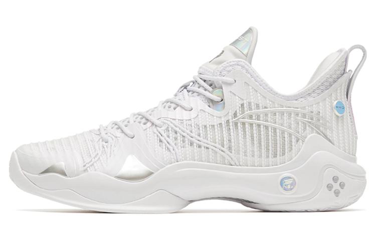 Anta Shock Wave 4 Pro Cushioning Slip Resistant Abrasion Resistant Low top Basketball Shoes Men's