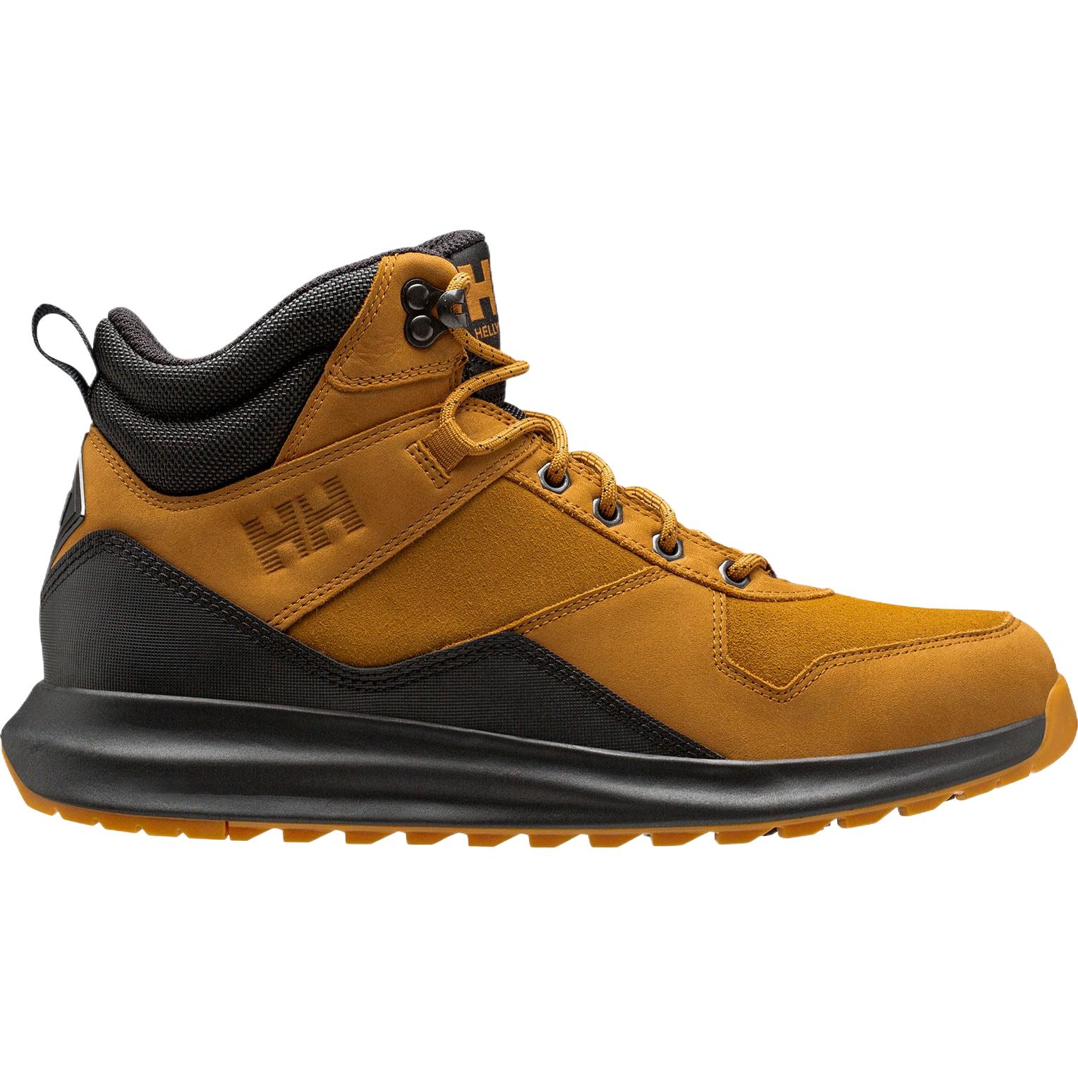 HELLY HANSEN Leather Fashion Trend Knee high Boots Low Heel < 3cm Men's Yellow