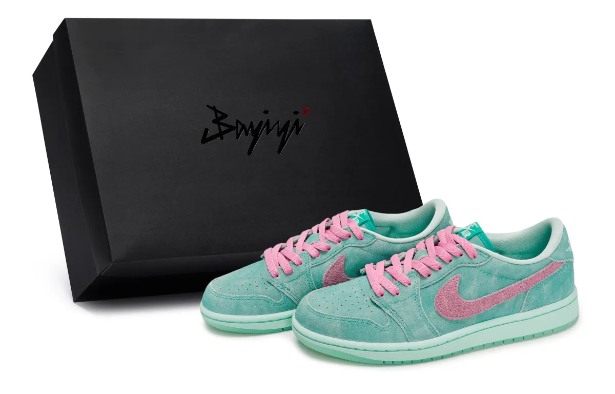 Jordan Air Jordan 1 811 Manufacturing, Peach Mint Candies, Special Shoe Box Abrasion Resistant Abrasion Resistant