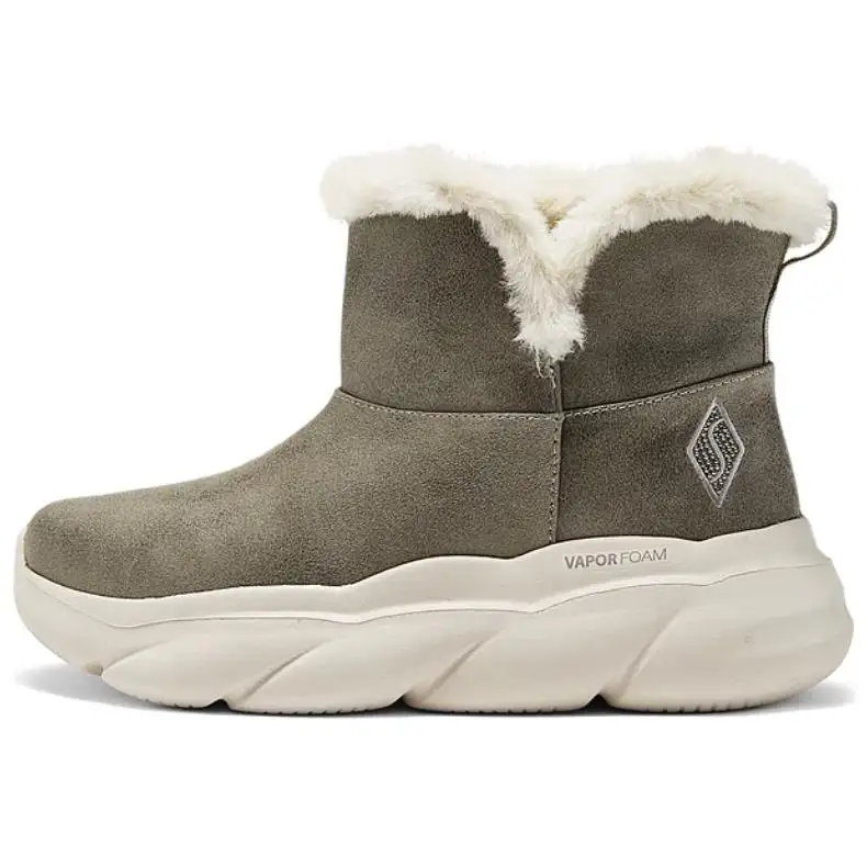 Skechers Vapor Foam Short Snow Boots Women's Gray
