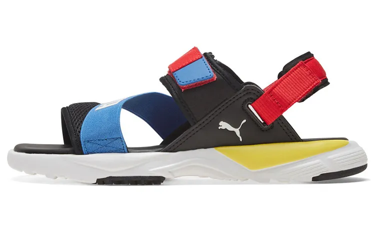 PUMA Js Trail Sandal 'Black Blue White'