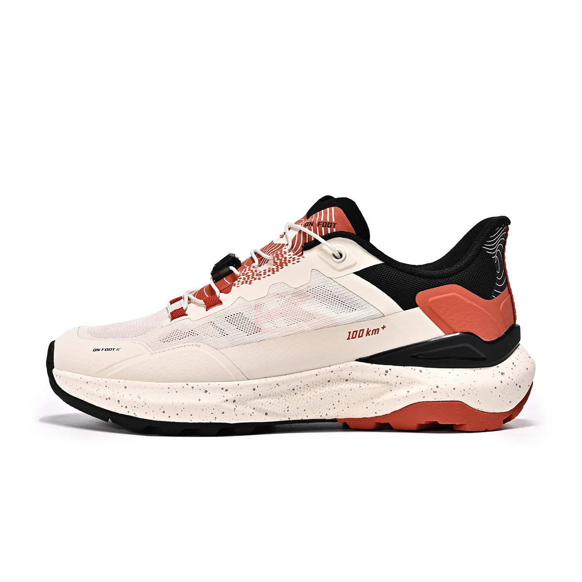 TUTU Cushioning, Wear Resistant Low top Hiking Shoes Men’s Beige Black