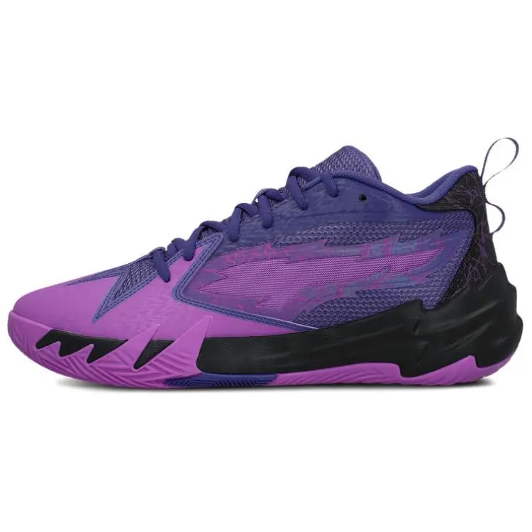 PUMA Scoot 1 Slip Resistant, Abrasion Resistant, Coverage, Support, Balance, Height Increasing Mid top Basketball Shoes