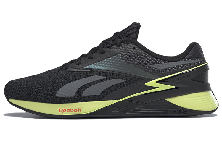 Тренировочные кроссовки Reebok Nano X (черно-зеленые)