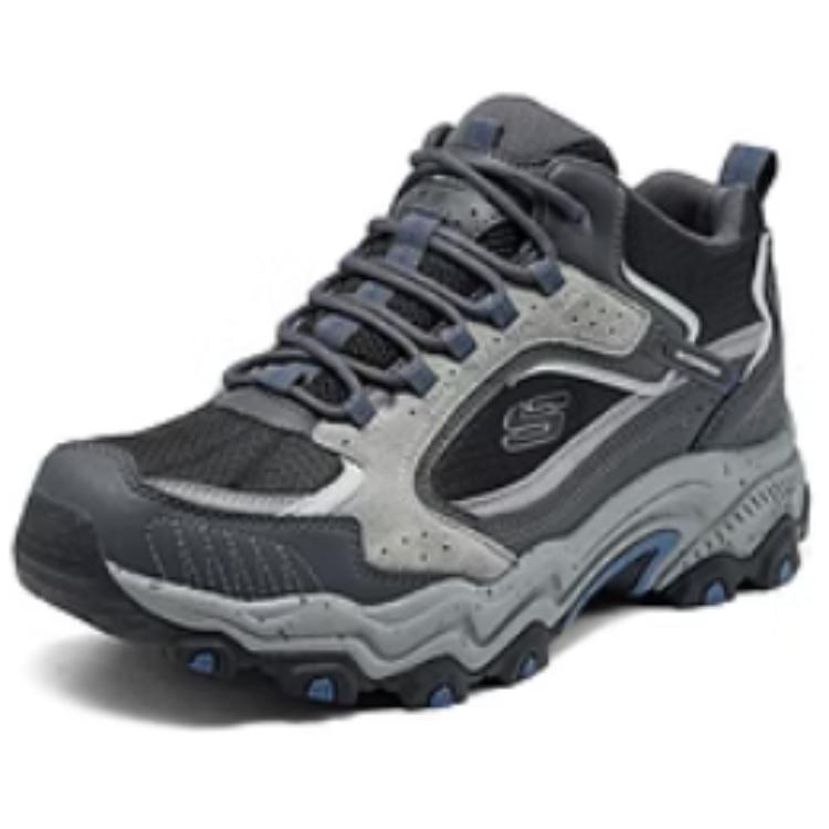 Skechers Rebound And Wear resistant Mid top Casual Shoes Men’s Gray
