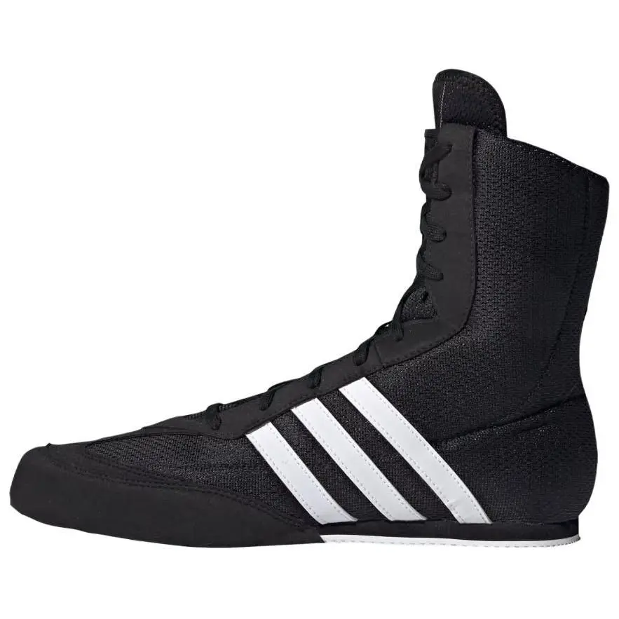 Adidas Box Hog 2.0 Comfortable High top Training Shoes Unisex Carbon Black