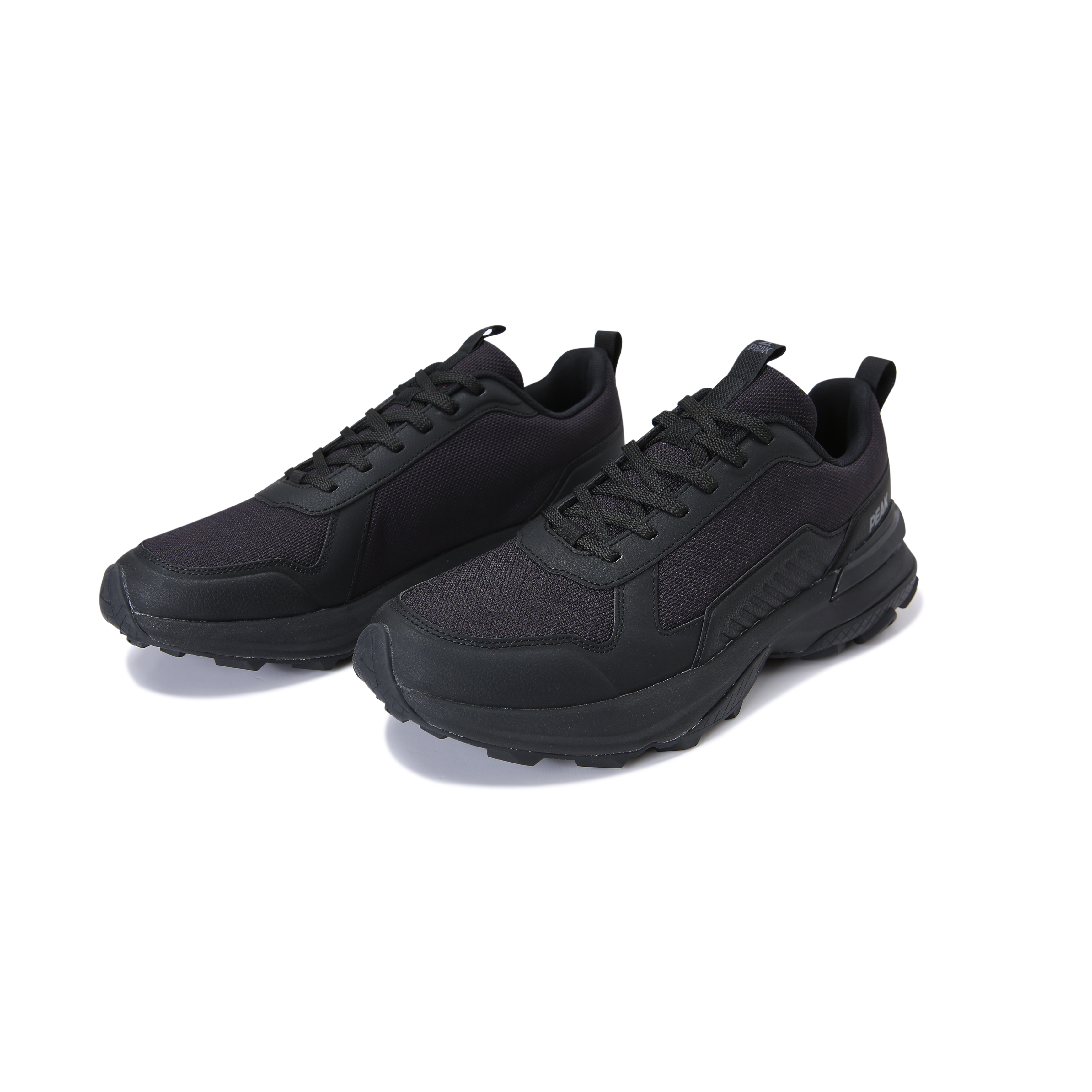 PEAK Tai Ji2.0 Mesh Cushioning Slip Resistant Abrasion Resistant Low top Training Shoes Men’s All Black