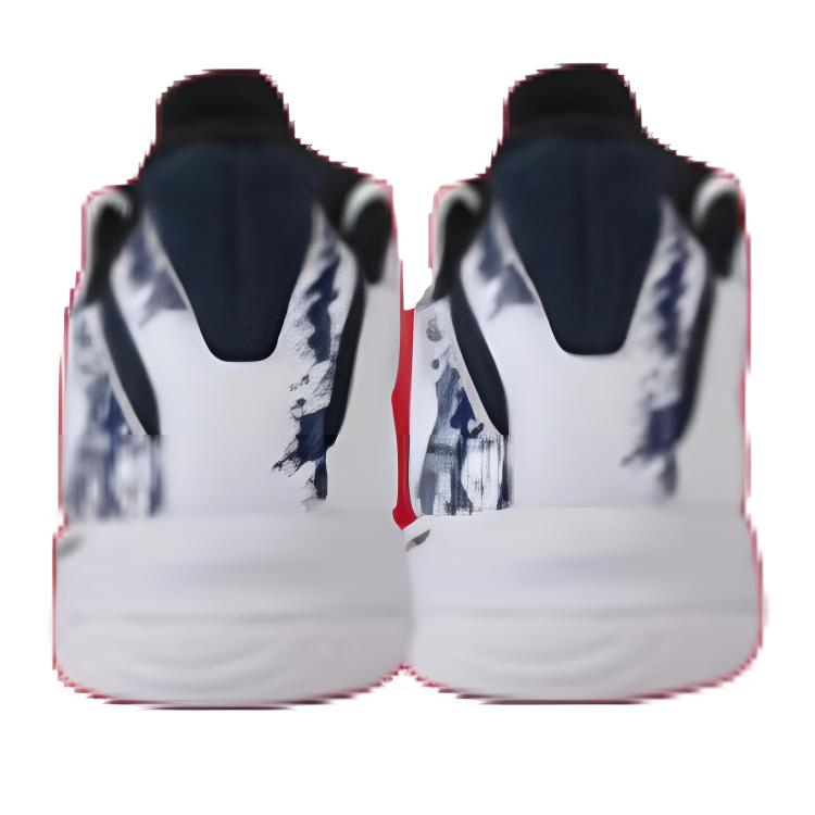 VICTOR Cushioning Slip Resistant Low top Badminton Shoes Unisex White Gray