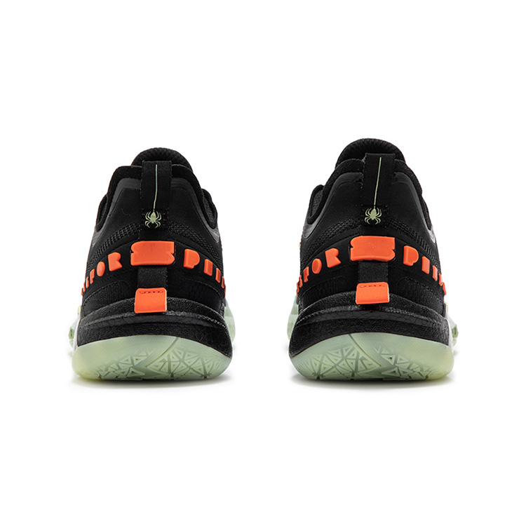 361° BIG3 5.0 Quick PRO Halloween Low top Basketball Shoes Men’s Black Orange
