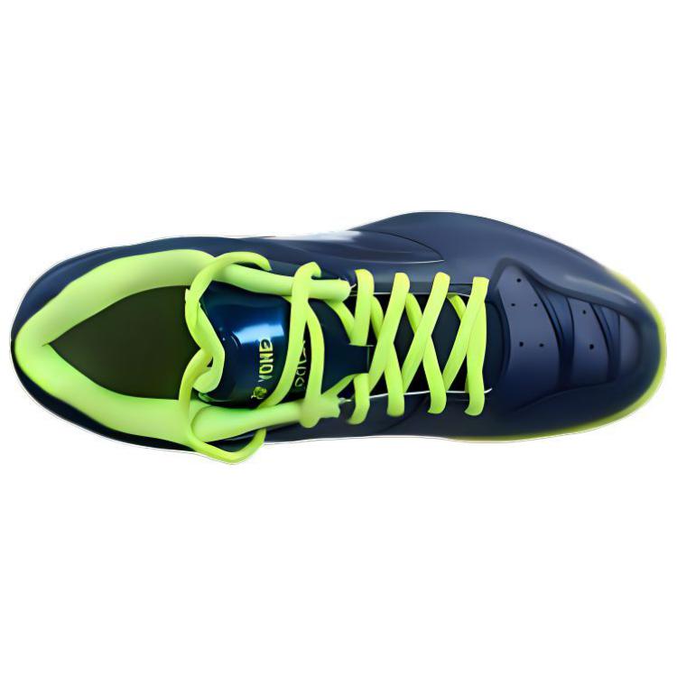 YONEX Cushioning Slip Resistant Low top Badminton Shoes Unisex Blue Green Yellow