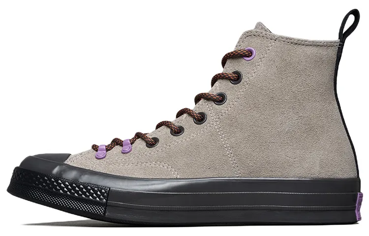 Converse Chuck Taylor All Star 1970s High top Canvas Shoes Unisex Gray Black