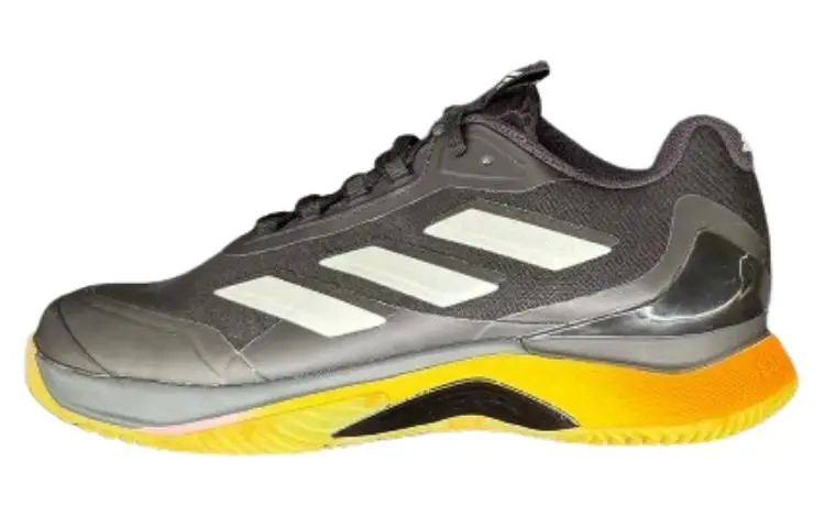 Adidas Avacourt 2 Comfortable Abrasion Resistant Abrasion Resistant Low top Tennis Shoes Unisex Gray White Black