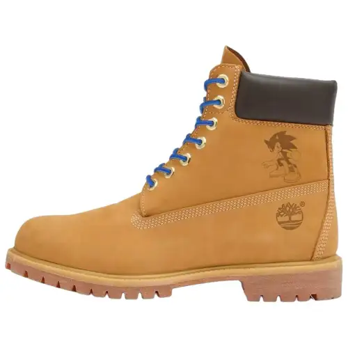 Sonic The Hedgehog x Timberland PREMIUM Ankle Boots Men's Brown