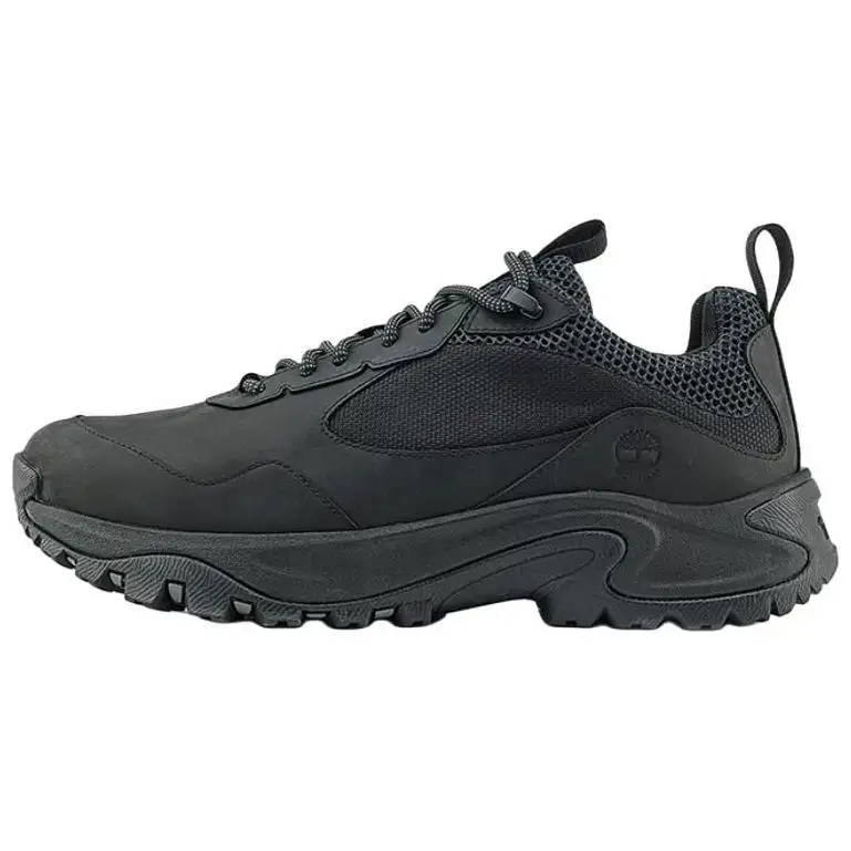 Timberland Slip Resistant Abrasion Resistant Low top Hiking Shoes Men's Black