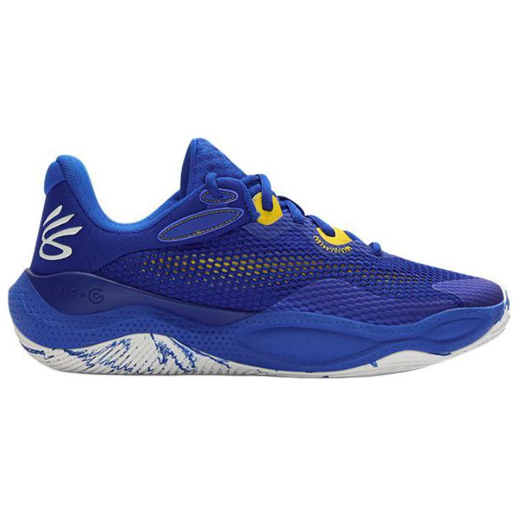 Under Armour Curry Splash 24 Cushioning Slip Resistant Abrasion Resistant Low top Basketball Shoes Men’s Blue