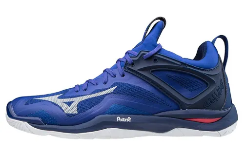 Mizuno Volleyball Shoes Men's Low Top Blue