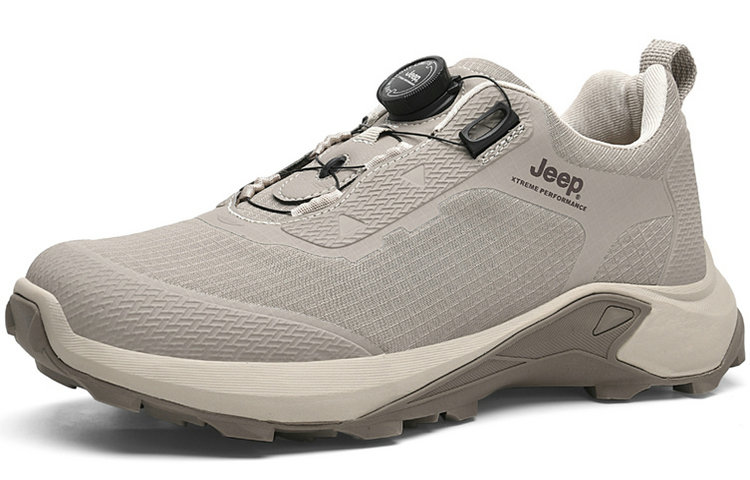 Jeep Mountaineering & Hiking Shoes Men’s Low Top Sand