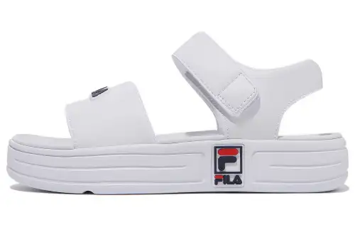 FILA Funky Tennis 1998 Sandals Leather Beach Sandals Unisex White