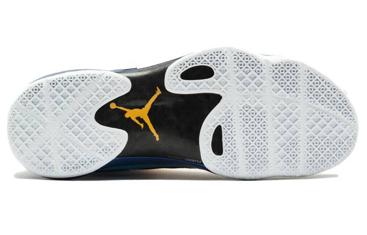 Мужские кроссовки Jordan Air Jordan 2012 Deluxe Year Of The Dragon (синие) — 风暴蓝/白/潮汐蓝 — фото 4