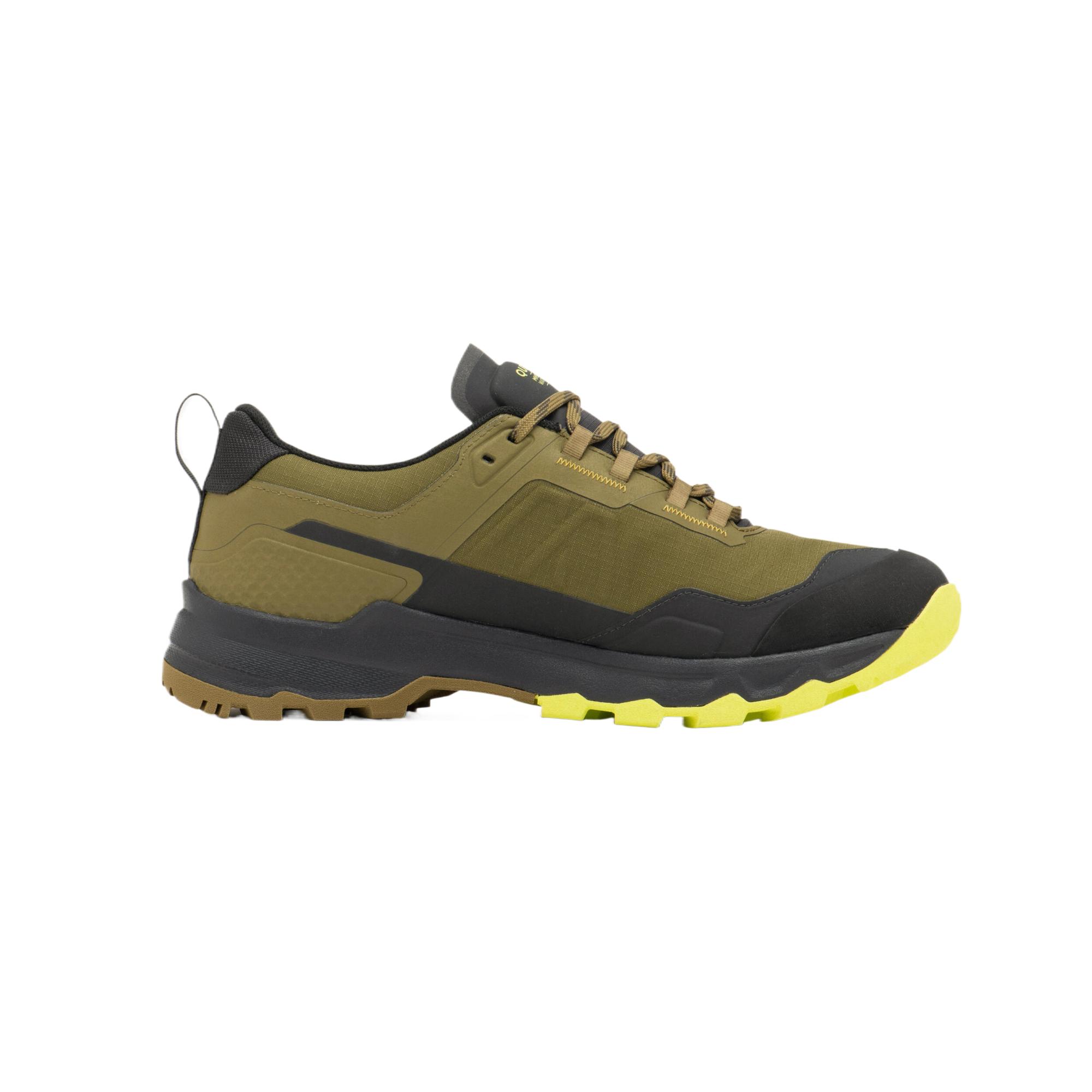 DECATHLON MH500 Cushioning, Non Slip, And Waterproof, Breathable Low top Hiking Shoes Men’s Golden Green Lemon