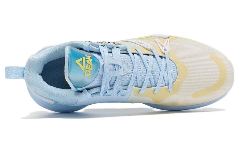 PEAK Cavalry Fabric Cushioning Slip Resistant Abrasion Resistant Impact Resistant Mid top Performance Basketball Shoes