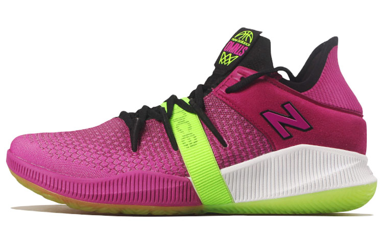 New Balance NB OMN1S low fabric Kawaii Leonard wear-resistant wrapping support balance low-top retro basketball shoes men's purple