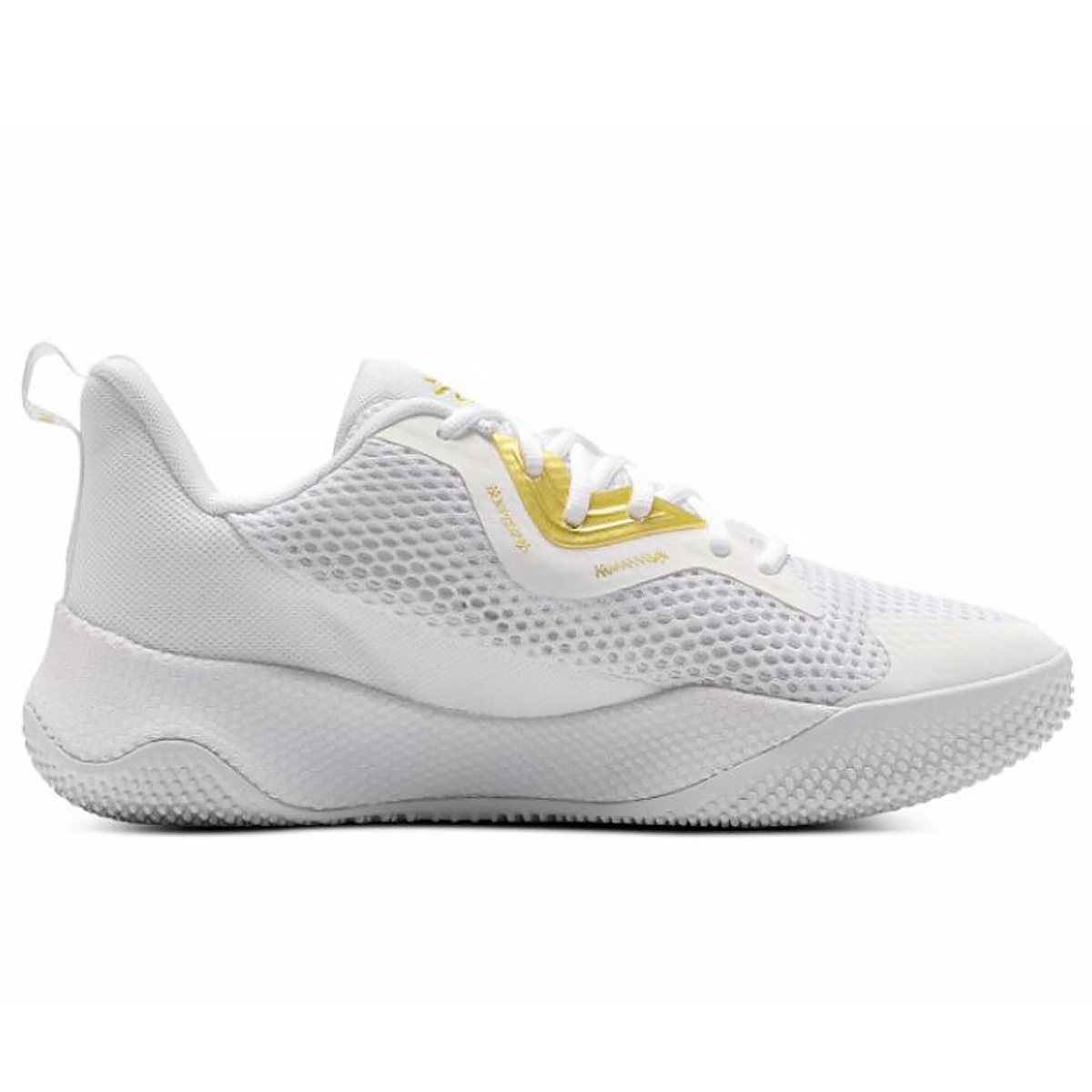 Under Armour Curry Splash 3 Slip Resistant Abrasion Resistant Low top Basketball Shoes Men’s White