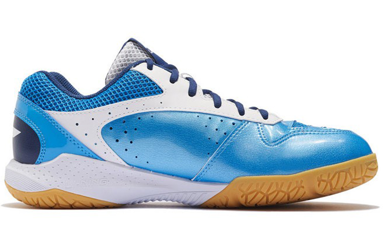 Li Ning Badminton Shoes Unisex Low Top Interstellar Blue/Standard White