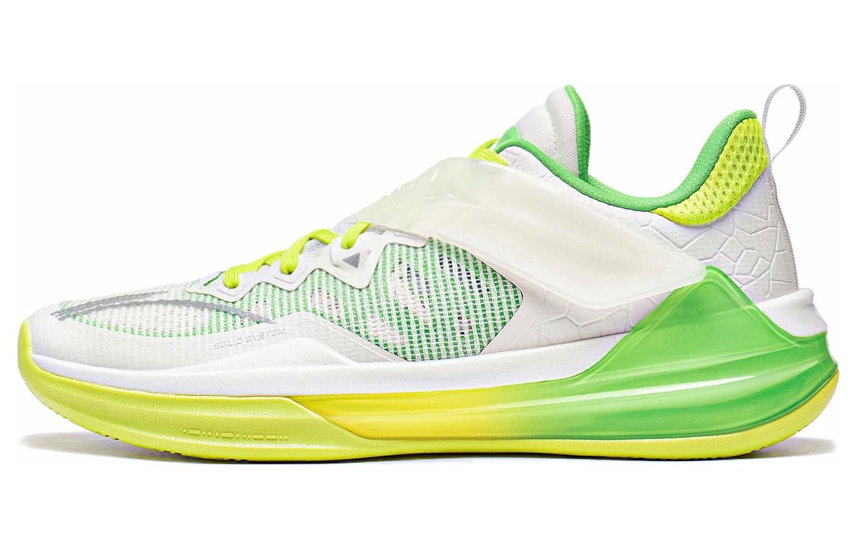 Li Ning Liren3 TEAM Textile, Synthetic Leather Cushioning Slip Resistant Abrasion Resistant Low top Basketball Shoes