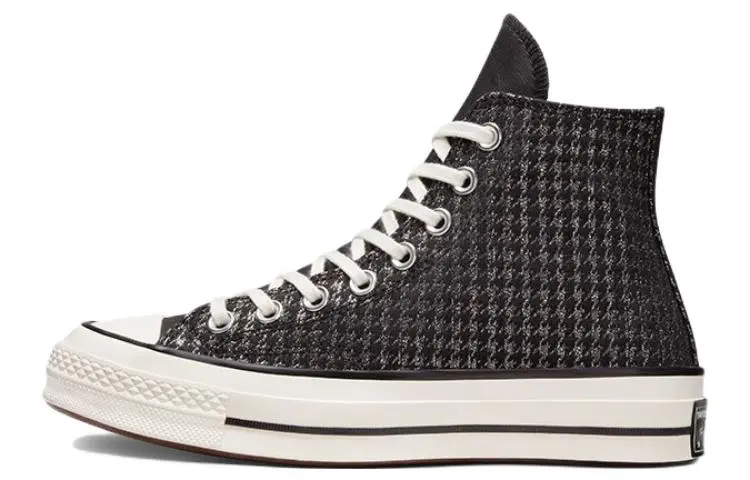 Chuck 70 Wmns Converse High 'Houndstooth Shine - Black' Women's