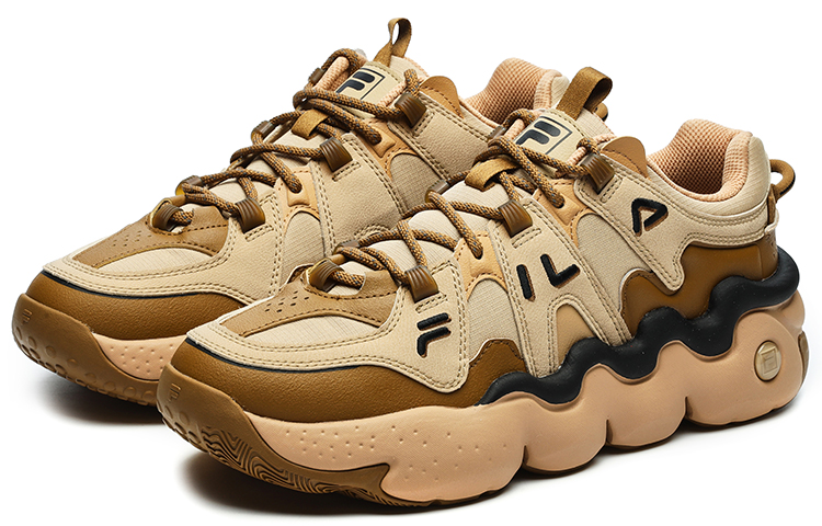 FILA Low top Vintage Basketball Shoes Men’s Copper Brown