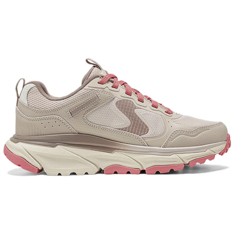 Skechers D’LUX JOURNEY Abrasion Resistant Low top Mountaineering Shoes Women’s Brown Pink
