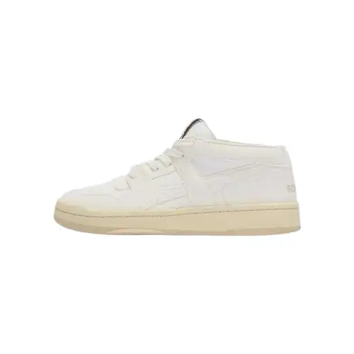 HED MAYNER x Reebok Comfortable Cushioning Abrasion Resistant Breathable Mid top Vintage Basketball Shoes Men's