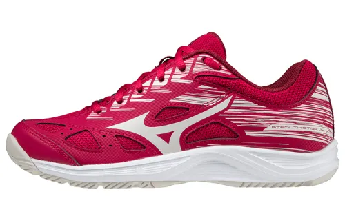 Mizuno Blast Comfortable Slip Resistant, Abrasion Resistant, Breathable Low top Handball Shoes Men's Red White