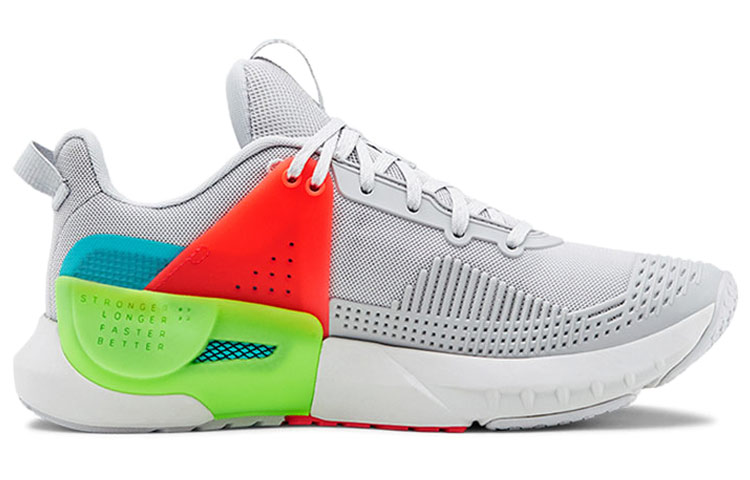 Женские кроссовки Under Armour HOVR Apex (серые) — фото 2