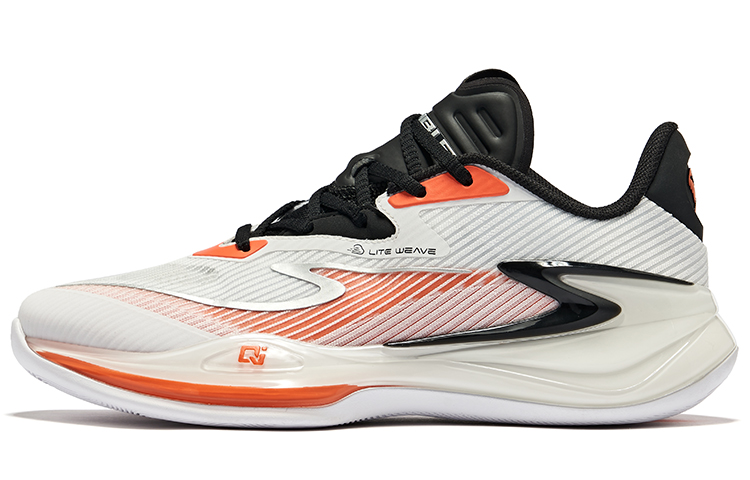 Erke Qian Xun V2 Cushioning Abrasion Resistant Cushioning, Wear Resistant Mid top Basketball Shoes Men’s Swan Colorway