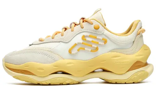 FILA FUSION Cheese Sneakers 'White Yellow' Women's