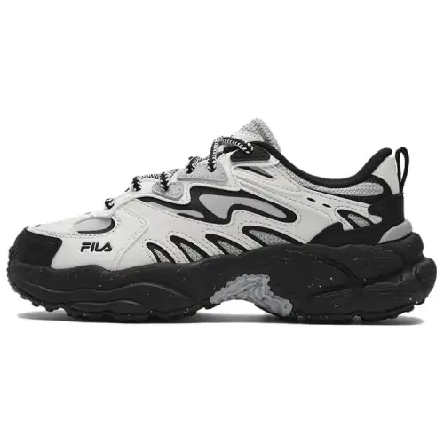 FILA Fern Low top Chunky Sneakers Women's White Black