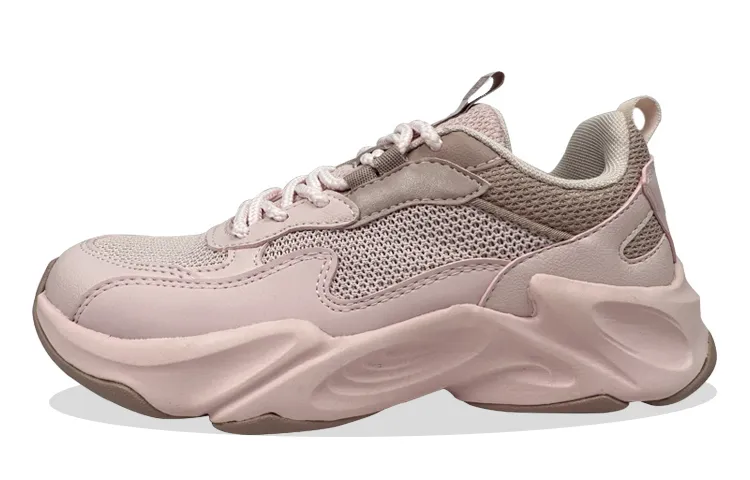 361° Chunky Sneakers Women's Low Top Nude Pink/Urban Pink