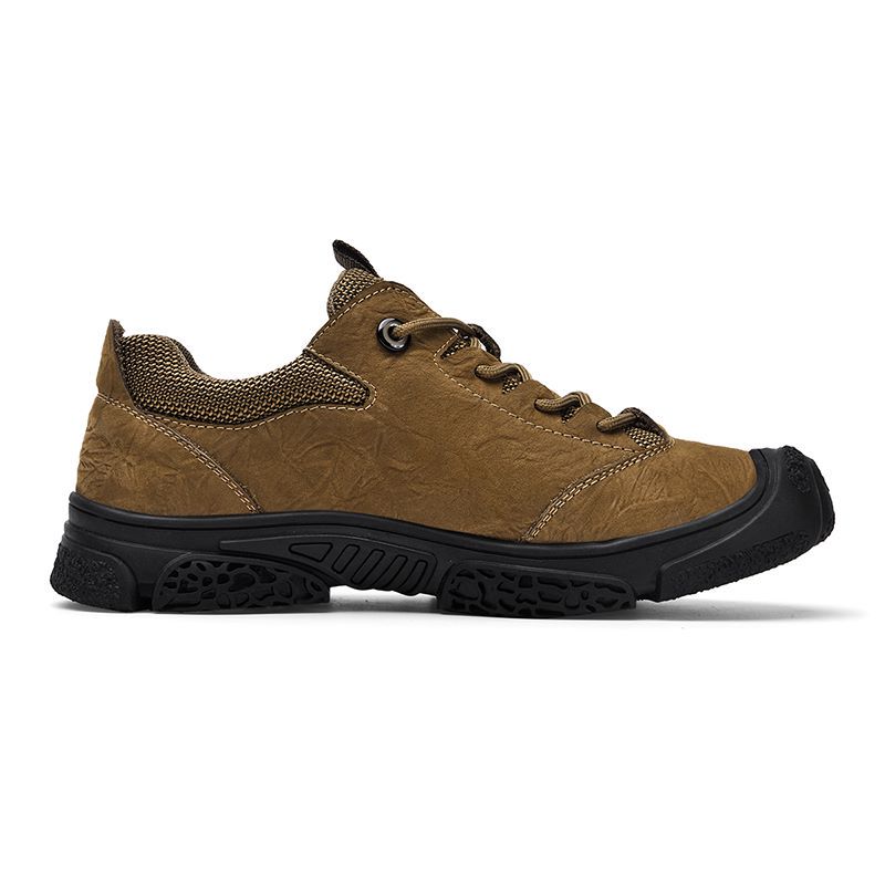 Jeep Cushioning Abrasion Resistant Coverage Low top Outdoor Hiking Shoes Men’s Black