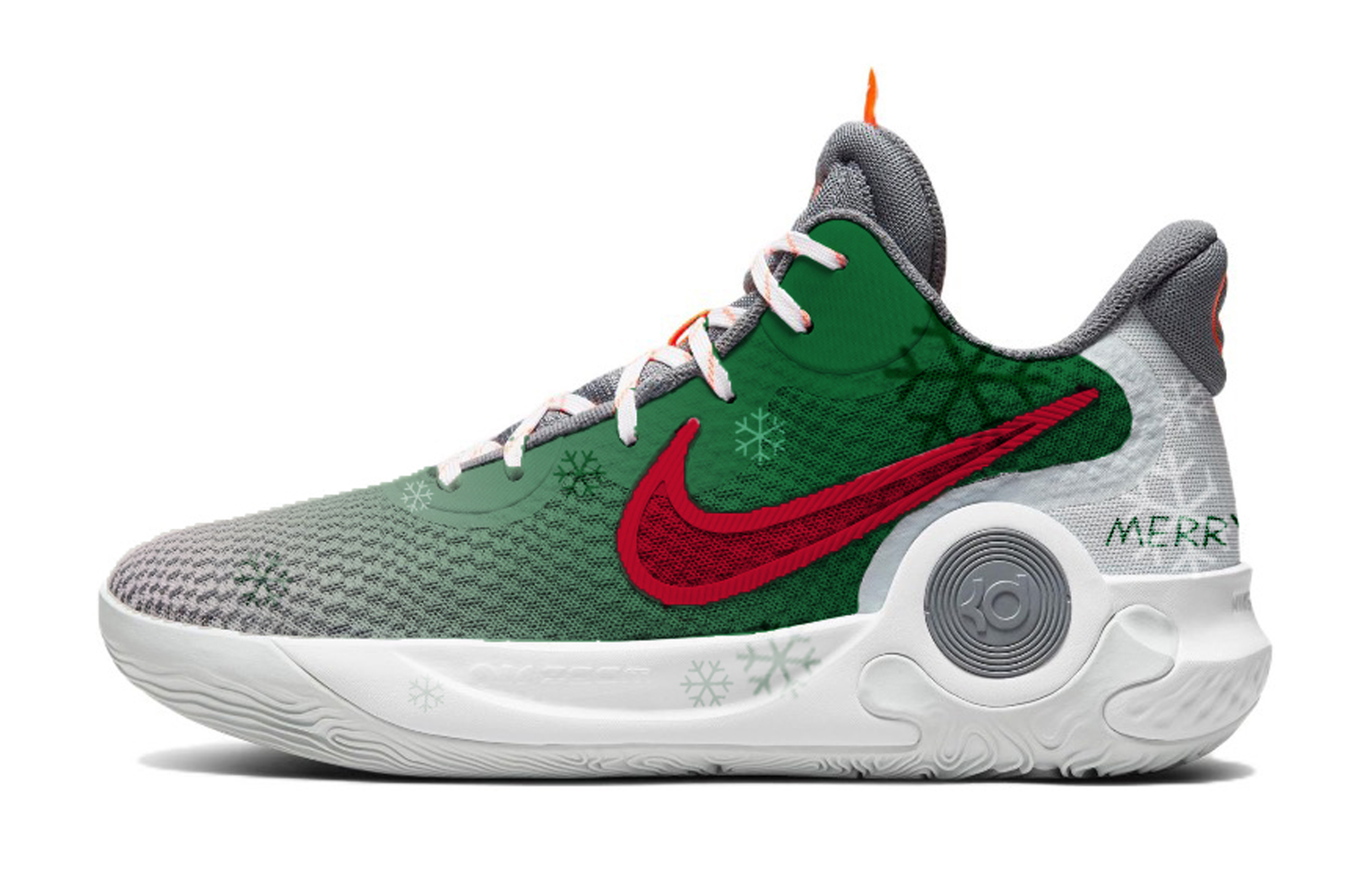 Nike KD Trey 5 IX Winter Wish Trendy Cushioning Slip Resistant Mid top Basketball Shoes Unisex Jasper