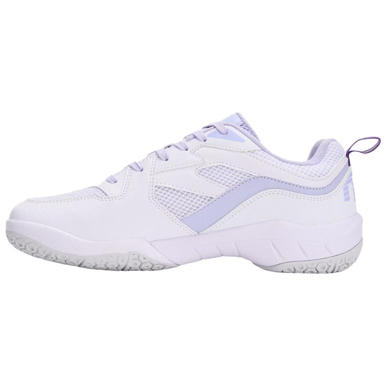 KUMPOO Nebula Mesh Cushioning Low top Badminton Shoes Unisex White Purple