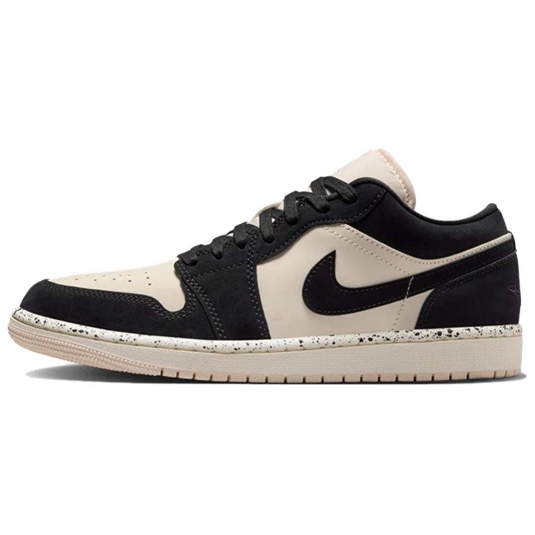Jordan Air Jordan 1 guava ice trendy low top retro basketball shoes women's milk tea powder