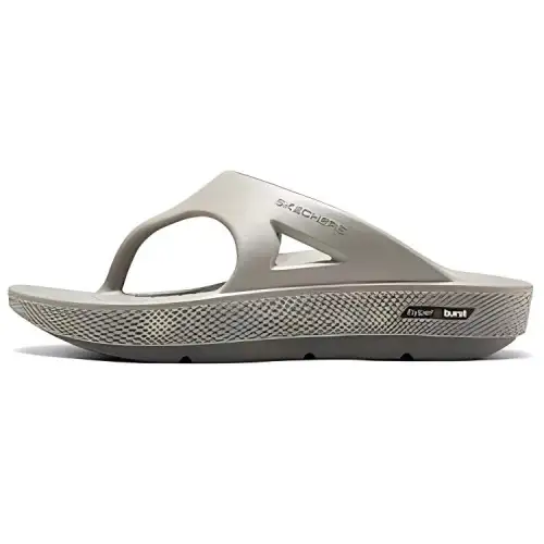 Skechers ON THE GO Abrasion Resistant Flip Flops Men's Khaki