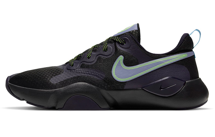 Nike SpeedRep Cushioning Slip Resistant Low top Training Shoes Men's Black Green