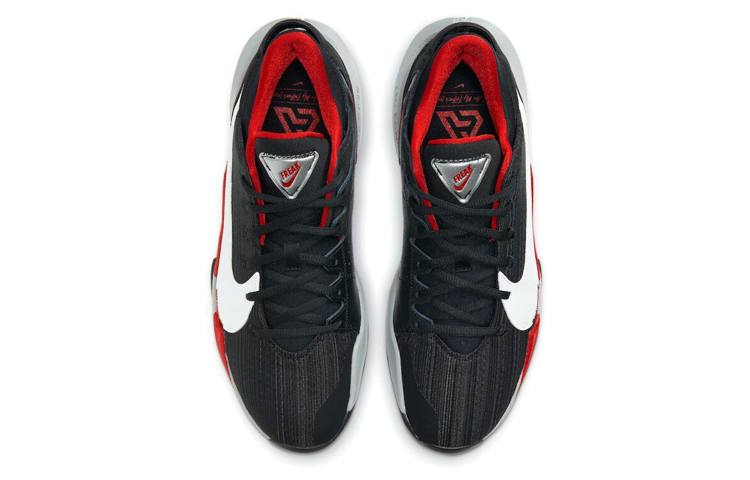 Мужские кроссовки Nike Freak 2 (черно-красно-белый) — фото 4