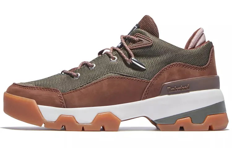 Timberland Euro Swift Mountaineering & Hiking Shoes Women's Low Top Brown/Green