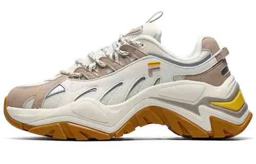 FILA FUSION Shoes 'Beige White' Women's