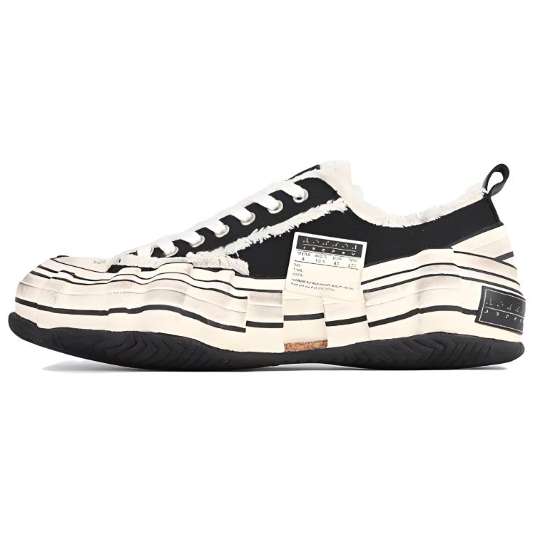 VESSEL G.O.P. Lows O.G. Gene Mutation Twist Shoe Low top Canvas Shoes Unisex Black