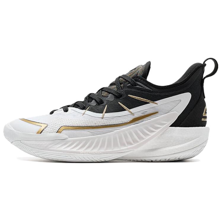 XTEP Non slip Lightweight Low top Basketball Shoes Men’s White Black